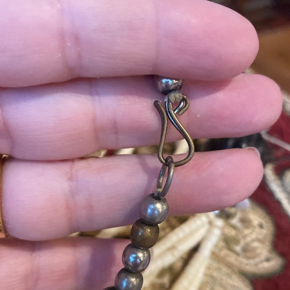 Bone Necklace African Jewelry Ethnic Bohemian Tribal Natural Stone Statement(DD) - Picture 2 of 10